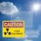 Signmission Radiation & Laser Sign, 7 in H x 10 in W, Plastic, Rectangle OS-2PACK-CR-P-710-L-10197 - alternate 6